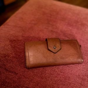 Madewell post leather wallet